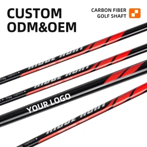 96g Carbon Fiber Golf Shaft Series Custom Logo Professional Gear