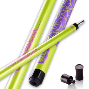 A1Series High Quality Pool Cue 58″ Carbon Maple Shaft 11.8mm Low Deflection Technology Stainless Steel Joint Lightweight