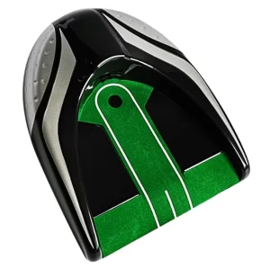 AA Battery Logo Customization Golf Putting Trainer Golf Ball Auto Returner Unit for Golf Putting Practice Training Aids