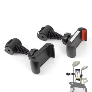 ABS PVC Golf Alignment Stick Phone Holder Golf Training Aids Golf Mobile Phone Holders