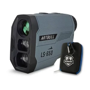 ARTBULL LS 650 Slope Flag Lock Pin Industrial Laser Distance Meter Rangefinder 6X Magnification IPX4 Waterproof for Hunting Golf