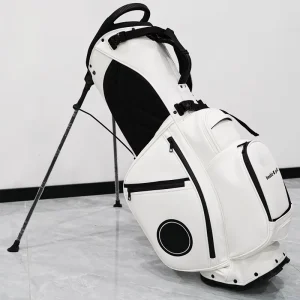 ASL Factory Custom logo New Pattern Golf Bags Lightweight Golf Stand Bag Waterproof Pu Leather Golf Bag