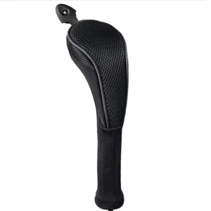 ASL GOLF Golf Accessories Embroidery PU Leather Golf Club Cover Driver Headcover Portable Wood Head Cover