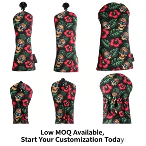 ASL GOLF HEADCOVER Full Color Full Print Golf Head Cover Custom Design Golf Club Sleeve for Golfers