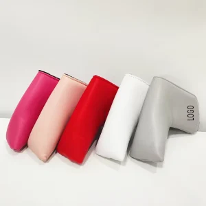 ASL GOLF New Design Putter Cover PU Leather ET Magnetic Golf Club Cover Square Mallet Putter Head Cover Club Golf Headcover