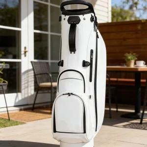 ASL Golf Stand Bags Custom Logo Leather High Quality Waterproof Large Capacity Durable Storage Bag
