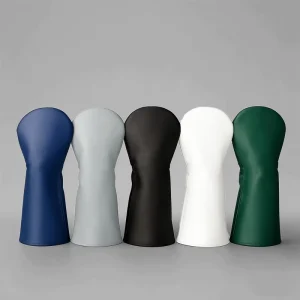 ASL High Quality Golf Driver Head Cover PU Leather Custom Golf Club Head Covers 4 Piece Set Head Cover