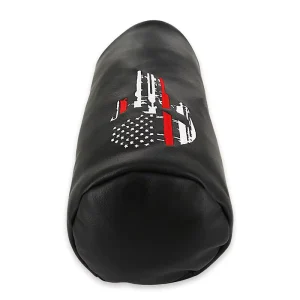 ASL Wooden Club Skull Cylinder Headcovers for Woods and Driver Men Premium Leather Driver Head Covers Custom Golf Club Headcover