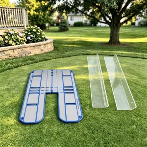 Acrylic Golf Putting Mirror Custom Logo OEM ODM Golf Putting Trainer Swing Alignment Training Aid Golf Practice Accessories