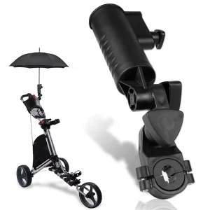 Adjustable Golf Umbrella Holder Plastic for Golf Push Cart Trolley Umbrella Stand Bracket