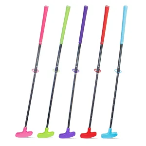 Adjustable Mini Golf Putter Club 20-36 inch Length Colorful Two-sided Practice for Adults and Children