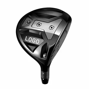 Adjustable Titanium Golf Club Driver Head OEM ODM Right Handed with Black Rubber Grip for Men
