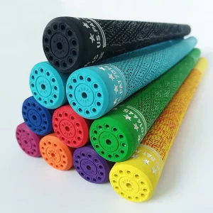 Air Cushion Design Rubber Golf Club Grips Custom Logo Midsize Cord All Weather Custom Golf Grips