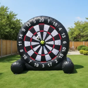 Airfun Commercial Use Giant Inflatable Kick Darts Soccer Ball Board Game Inflatable Football Darts for Backyard Fun