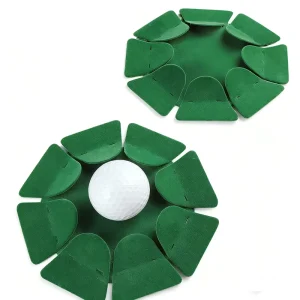All-Direction Plastic Putting Cup, Custom Logo Golf Practice Hole, High-Quality Plastic Construction