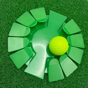 All Direction Putting Cup Practice Hole Cup Surface Flocking for Office Indoor Outdoor Golf Practicing