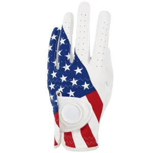 All Weather Eco Friendly Lightweight Cool Flex Performance Custom Logo Mens Womens PU Leather Golf Glove