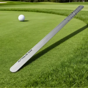 Aluminum Alloy Swing Trainer Anti Slip 3 Section Portable Golf Putter Gauge Training Ruler