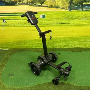 Aluminum Electric Golf Trolley Outdoor Sports Golf Trolley Electric Lithium Battery Remote Control