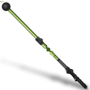 Aluminum OEM Golf Swing Guide Trainer Aid Smart Home Golf Simulator Stick Analyzer Adjustment Alignment Correction