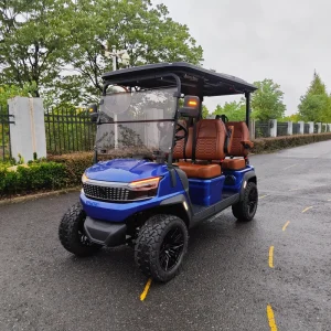 Alwayz Customizable 3 4 Seater Electric Utility Golf Cart with Lithium Battery 30 50Km h Speed & 50 70km Range CE DOT Certified