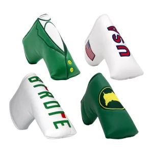 Animal PU Leather Custom Embroidered Blade Golf Club Headcover