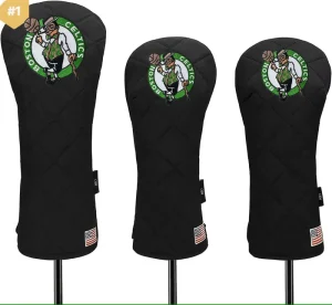 Anti Scratch PU Leather Universal Golf Driver Wood Headcovers Custom Embossed Logo Printed Golf Accessories
