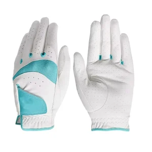 Anti Slip Durable Golf Gloves Custom OEM Breathable Waterproof Soft Genuine Leather Golf Gloves Customizable Packaging