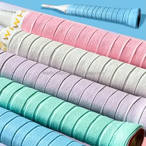 Anti Slip Eco Friendly Durable Tennis Badminton Club Cricket Bat Overgrip Dry PU for Protection Pickleball Padel Grip