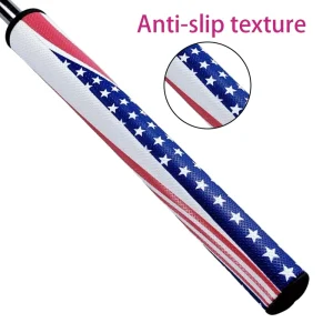 Anti-Slip OEM Golf Putter Grip PU Leather Pure Handmade Club Grips