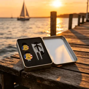 Arrivals Sublimation Original Design Souvenir New Products Club Shaped Divot Tool Set