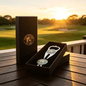 Assorted Patterns Personalized Various Style Funny Factory Hard Made in China Gift Set Box Metal Golf Divot Tool