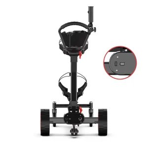 Auto-follow 500W Electric Golf Push Cart with Remote Control Handle Brake Push Golf Trolley