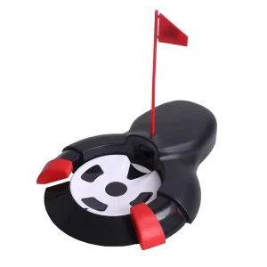 Automatic Golf Putting Cup with Ball Returning Feature Indoor Use Swing Trainer Practice Hole Training Aids