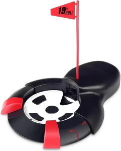 Automatic Plastic Golf Putting Cup Ball Returning Feature Ambidextrous Design for Indoor Outdoor Use Practice Hole Training Aids