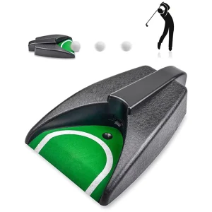 Automatic Putter Return Practice Cup Golf Putter Trainer Plastic Portable Practice Device Factory