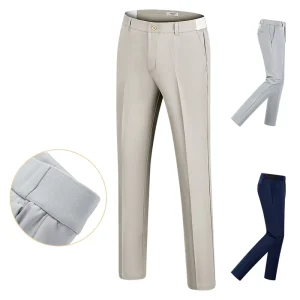 Autumn Men’s Golf Pants Thin Elastic Waistband Sports Shorts Golf Apparel