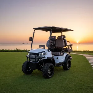 BFF Kepler 72 Electric Golf Cart Dune Buggy Street Legal 4 Seats Off Road Cargo Bed 5kW 48V Lead Acid Battery 45km/h 70-90km