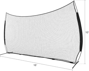 BK02 Golf Practice Net 20X10FT Backstop Net Factory Direct From China Training Equipment