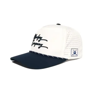 BSCI Custom 5 Panel 3D Embroidery Logo Quick Dry Gorras Golf Sport Rope CapCurved Brim Polyester Baseball Rope Hat for Men Women