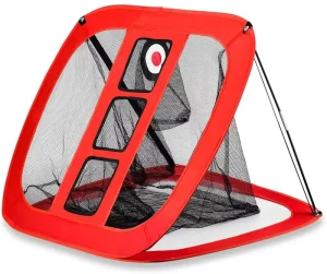 Backyard Practice Chipping Golf Net for Beginner Pop up Golf Practice Net Adjustable Warm up Golf Training Aids