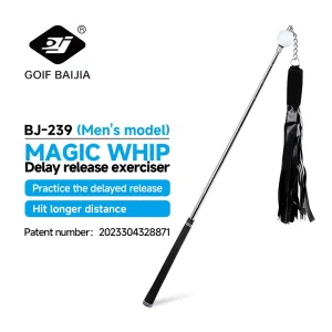 BaiJia Golf Magic Whip Training Aids Indoor&Outdoor Golf Practice Trainer