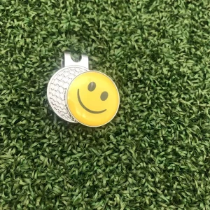 Ball Marker With Cap Clip Other Golf Products Ready to Ship Big Magnet Set Smile Metal Golf Hat Clip Ball Marker