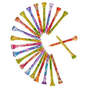 Bamboo Golf Tee Different Colors Custom logo Golf Tee Custom Golf Tees