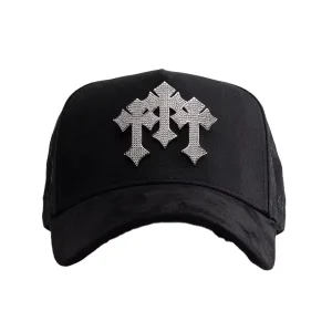 Barbas Hats Chrome Natanael Cano G5 Quality 5 Panel Suede Wide Brim Vintage Beard Hats Gold Barbas Hat