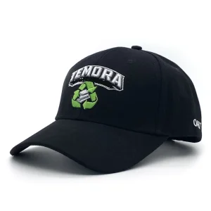 Baseball Cap Custom Embroidered Logo Unisex 6 Panel Cotton Cap Curved Brim Velcro Adjustable Buckle