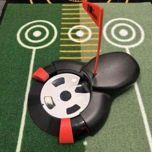 Battery Powered Mini Indoor Automatic Putter Cup Hole Goal Trainer Adjustable All-Direction Ball Retriever Ball Return Device