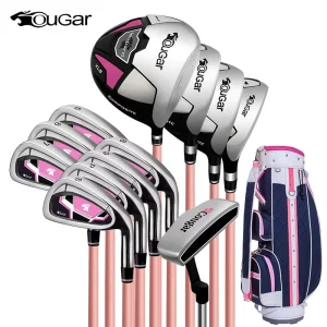 Beginner Golf Club Set with Golf Bag Suitable for Both Left and Right Hands 12-piece Golf Club Set Carbon Fiber Steel