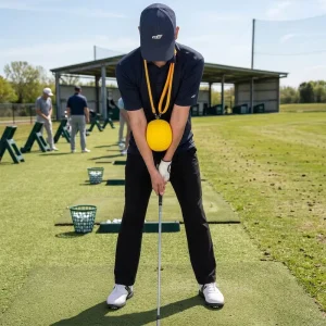 Beginner Golf Swing Trainer Gesture Golf Training Aids for Correct Practicing Guide