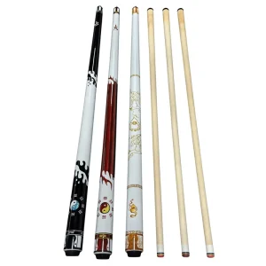 Best Quality 1 2 Jointed North American Maple Cue Stick 13mm Tip Aluminum Alloy Woodend Shaft Pool Cue Stickfor Billiard Club